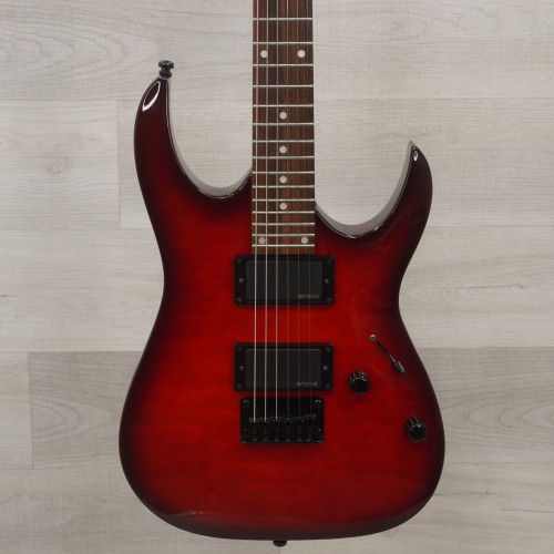 Used Ibanez GRG120 Electric Guitar Red 40015-S000328490