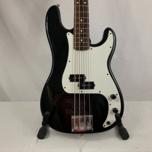 Used Fender PARTSCASTER P/J BASS Vintage J Type Bass Guitar Black 4-String 41128-S000106649