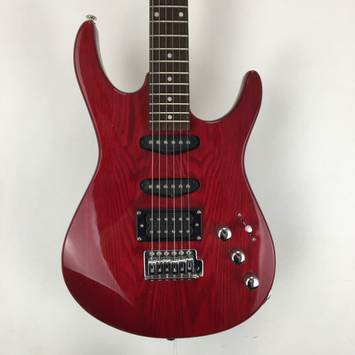Used Abeline HSS ELECTRIC GUITAR Double Cut Electric Guitar Red 6-String 41124-S000204956