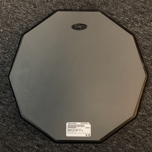 Used Sound Percussion PRACTICE PAD 12 IN Drum Practice Pad 40111-S000187948