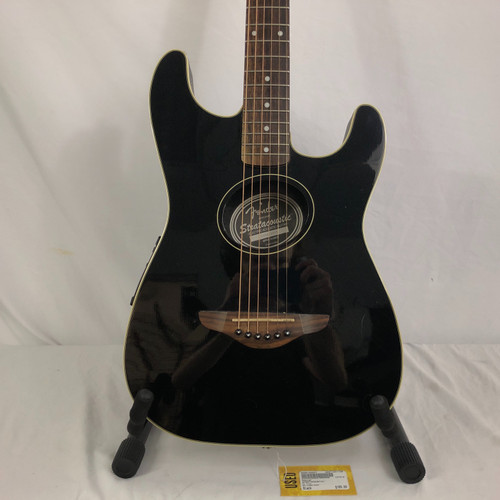 Used Squier STRATACOUSTIC Laminate Top Acoustic Guitar Black 41128-S000106657