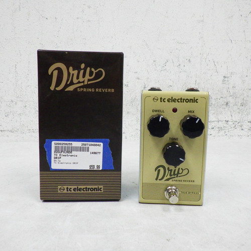 Used TC Electronic Drip Guitar Effects Pedal 40042-S000259255