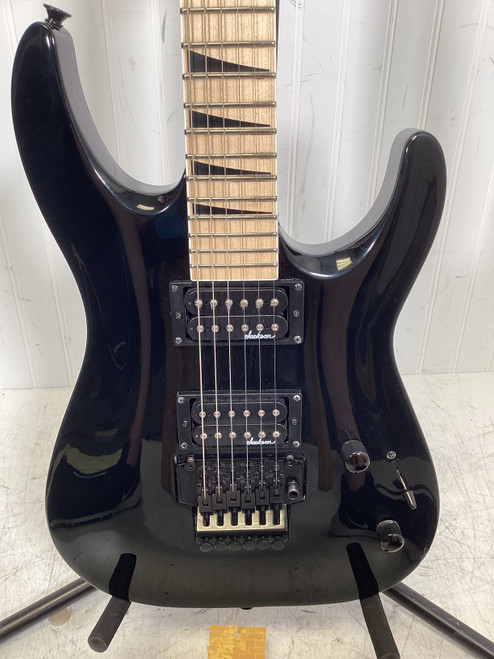 Used Jackson JS32M S Type Electric Guitar Black 6-String 40107-S000153126