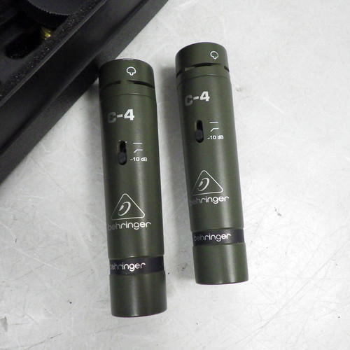 Used Behringer C-4 Condenser Microphone Pair 40042-S000259262