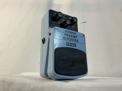Used Behringer PB100 PREAMP BOOSTER Boost Pedal 40012-S000303807