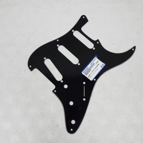 Used Black S Style Pickguard Guitar Accessory 40042-S000259267