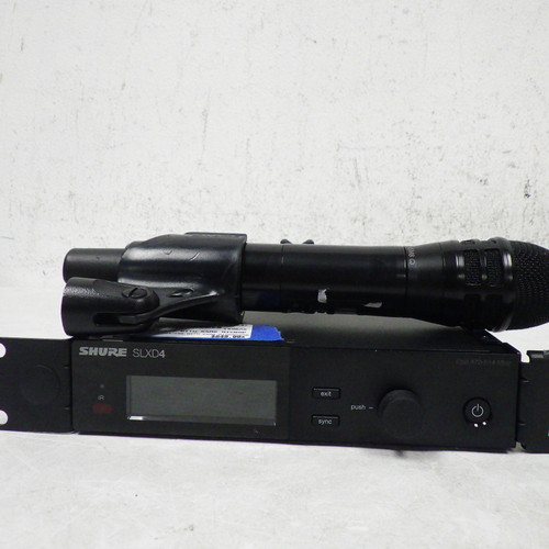 Vist Large View of Product Image Which is Used Shure SLXD4/K8B With KSM8 Wireless Microphone 40042-S000259279
