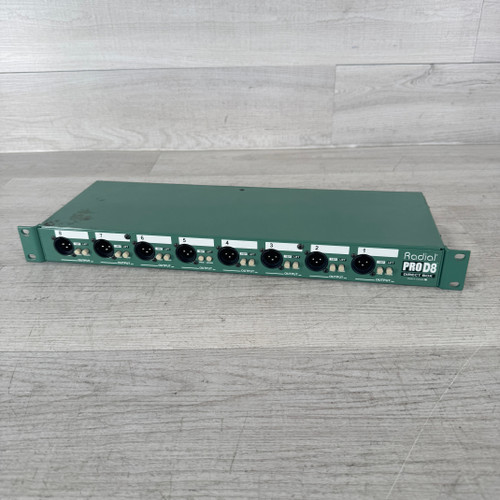 Used Radial ProD8 - 8-channel Passive Instrument Direct Box 40112-S000178587