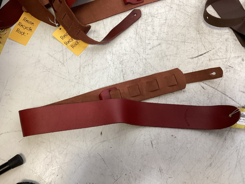 Vist Large View of Product Image Which is Used WALKER + WILLIAMS LEATHER STRAP Guitar Accessory