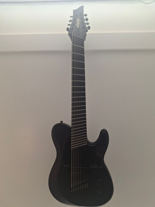 Vist Large View of Product Image Which is Used Schecter PT-8 MS BLACK OPS Electric Guitar Black 6-String