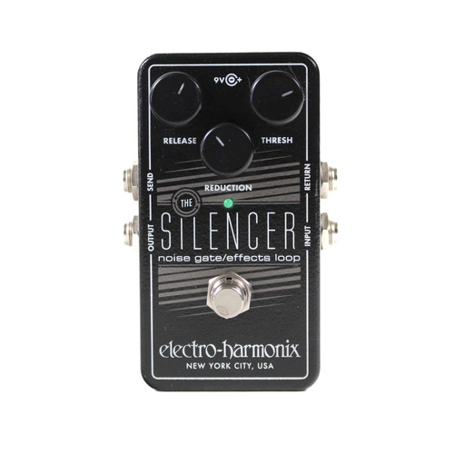 Used Electro Harmonix (E/H) SILENCER NOISE GATE/EFFECTS LOOP Noise Reduction Pedal