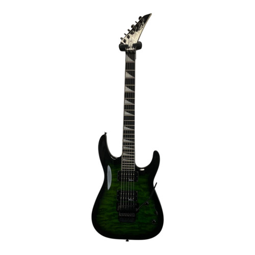 Used Jackson Js Series Dinky JS32Q Dka Super S Electric Guitar Green 6-String 41117-S000051297