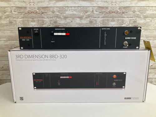 Used KLARK TEKNIK 3RD DIMENSION BBD-320 Rackmount Guitar Effect 41112-S000097465