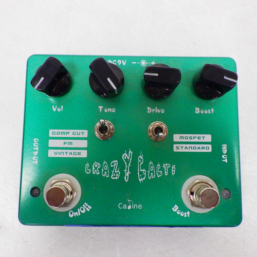 Used CaLine Crazy Cacti Distortion Pedal 40042-S000259309