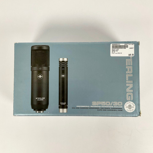 Vist Large View of Product Image Which is Used Sterling SP50/30 Condenser Microphone Set