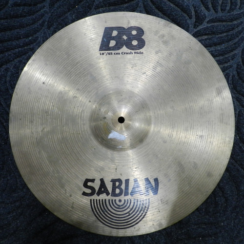 Vist Large View of Product Image Which is Used Sabian B8 18 CRASH/RIDE Crash Cymbal 18" 40105-S000076234