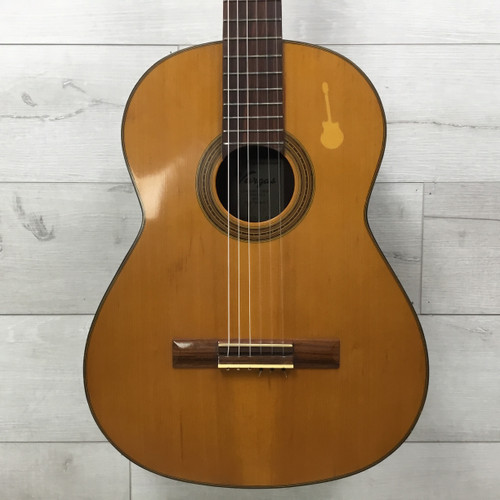 Vist Large View of Product Image Which is Used Tokai VARGAS MODEL 50 MIJ Vintage Laminate Top Classical Guitar Natural 40051-S000115445