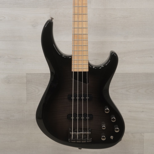 Used Mtd Kingston Saratoga Deluxe Bass Guitar Black 40015-S000328536