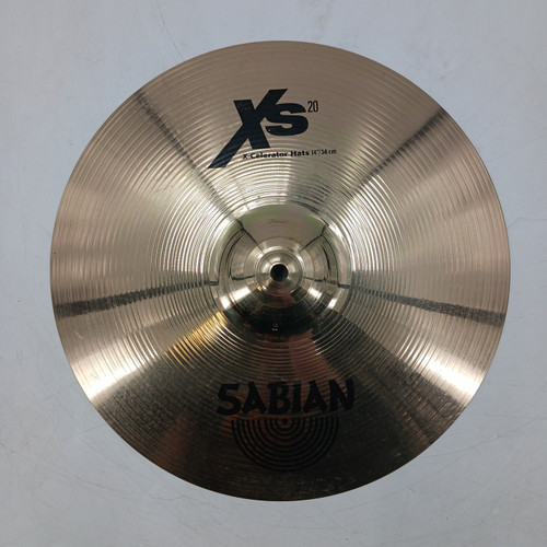 Vist Large View of Product Image Which is Used Sabian 14 IN XS20 XCELERATOR Hi Hat Cymbals 14"