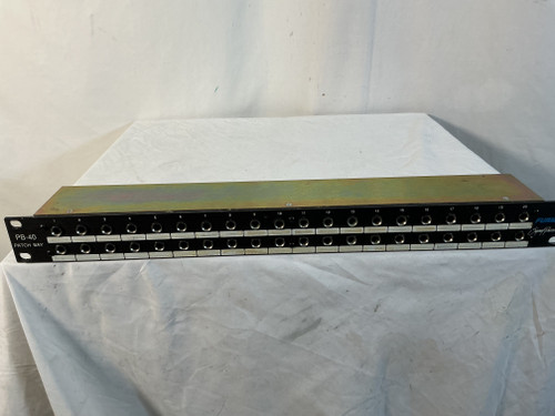 Used Furman PB-40 PATCH BAY Pro Sound Product 40012-S000303867