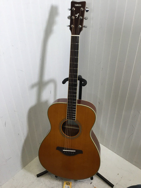 Vist Large View of Product Image Which is Used Yamaha FS-TA Solid Top Acoustic Guitar Natural