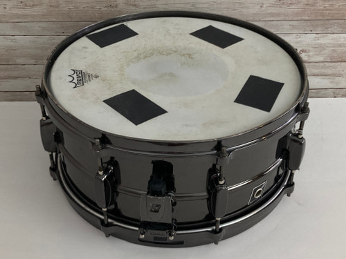 Used Tama 14X6.5 METALWORKS BLACK NICKEL Snare Drum 41112-S000097476