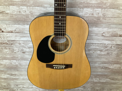 Vist Large View of Product Image Which is Used Johnson JG-624-N Acoustic Guitar 41112-S000097477