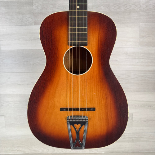 Used Silvertone Vintage H605 Acoustic Guitar - Sunburst 40112-S000178612