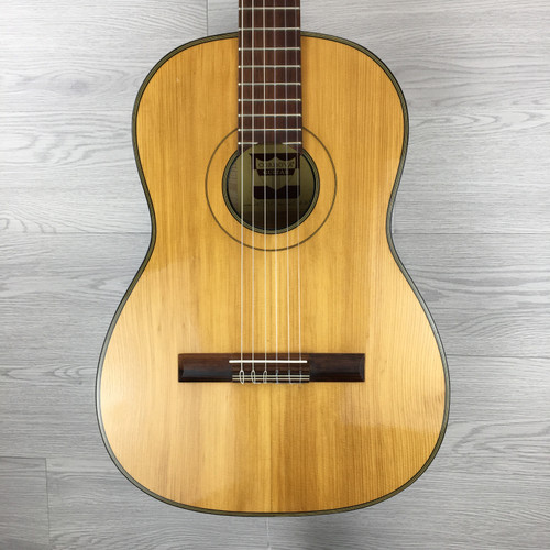 Vist Large View of Product Image Which is Used CORDOVA WC-012 WEST GERMANY CLASSICAL Vintage Laminate Top Acoustic Guitar Natural 41124-S000204989