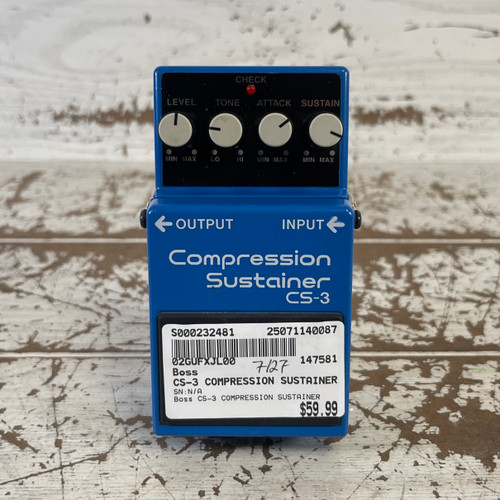 Vist Large View of Product Image Which is Used - Boss CS-3 COMPRESSION SUSTAINER Compressor Pedal 40087-S000232481