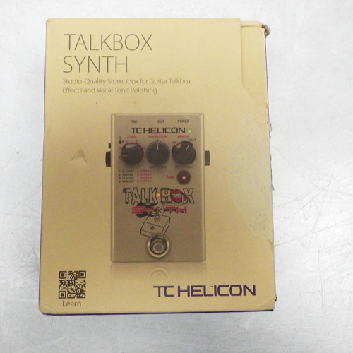 Used TC Helicon Talkbox Synthesizer Pedal 40042-S000259346