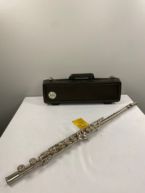 Vist Large View of Product Image Which is Used Selmer BUNDY MADE IN USA Student Flute