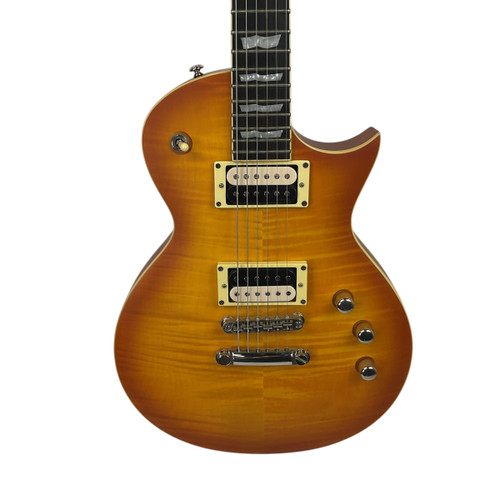 Used LTD EC-1000T LP Type Electric Guitar Honey Burst 6-String 41120-S000034194