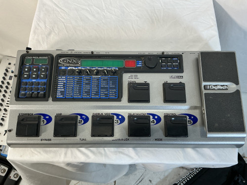 Used Digitech GNX3 W/POWER Floorboard Amp Modeling + FX 40012-S000303909