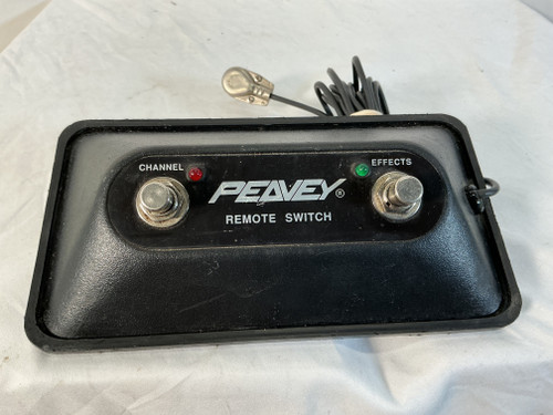 Vist Large View of Product Image Which is Used Peavey 2 BUTTON FOOTSWITCH Switch Pedal 40012-S000303916