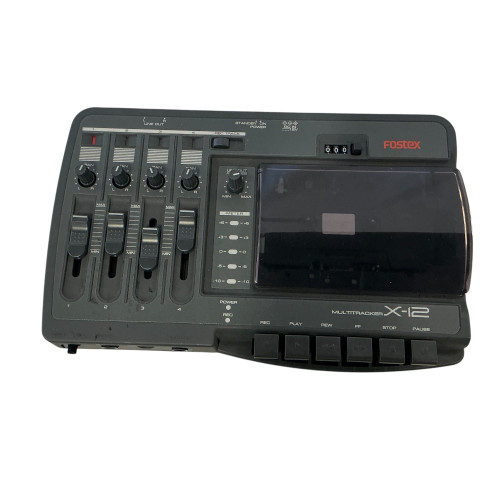 Used Fostex X-12 W/12VDC Compact Recording Device 40009-S000306946