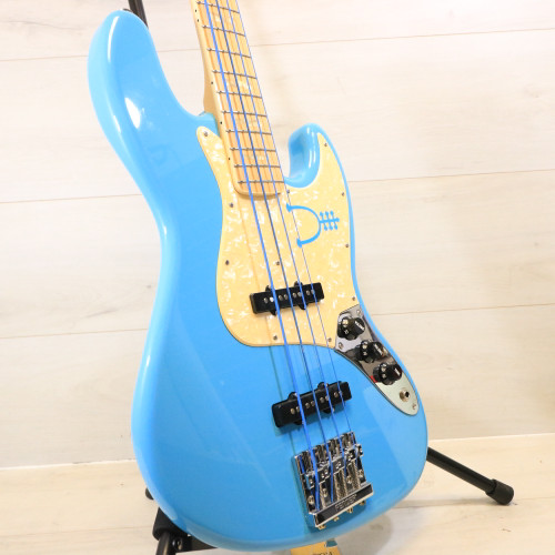 Vist Large View of Product Image Which is Used Fender JAZZ BASS JAPAN Bass Guitar Blue 4-String 41108-S000061990