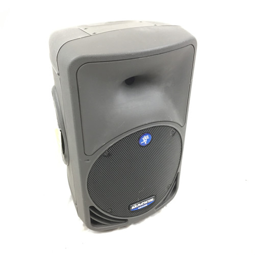 Used Mackie SRM350 POWERED SINGLE SPEAKER Powered Full Range Speaker Cabinet 41124-S000205001