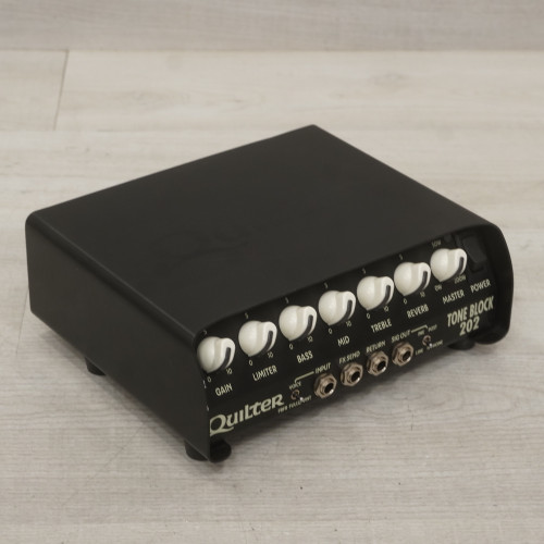 Vist Large View of Product Image Which is Used Quilter Tone Block 202 Solid State Guitar Head 40015-S000328602