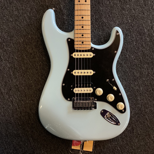 Used Fender STRATOCASTER PLAYER SERIES HSS S Type Electric Guitar Blue 6-String 40111-S000188066