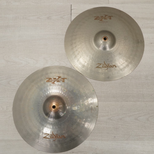 Vist Large View of Product Image Which is Used Zildjian 14" Zxt Titanium Solid Hi Hat Cymbal Pair 40015-S000328610