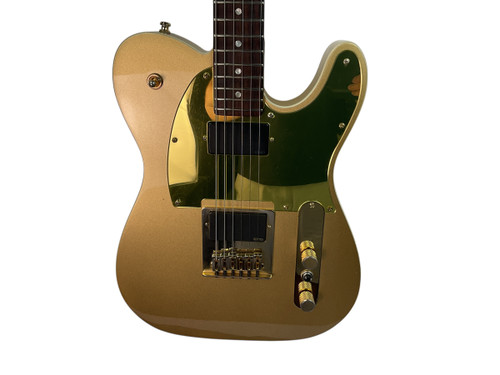 Used Squier J5 TELECASTER T Type Electric Guitar Goldtop 6-String 41120-S000034214