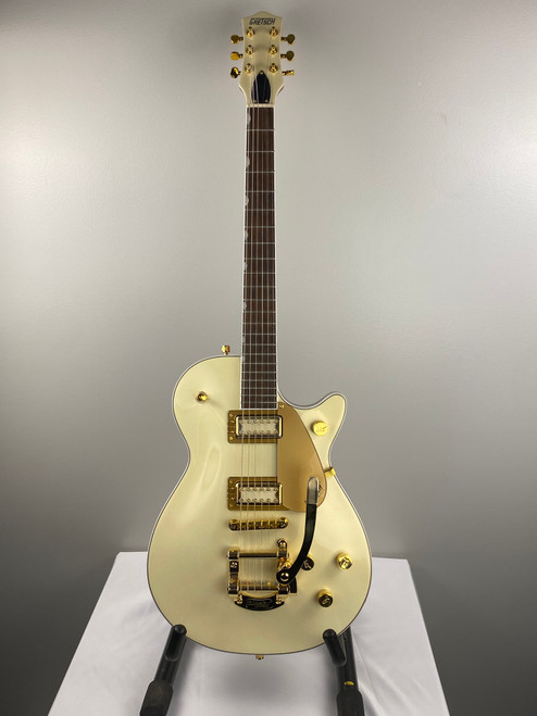 Vist Large View of Product Image Which is Used Gretsch PRISTINE LTD JET ELECTROMATIC LP Type Electric Guitar White 6-String