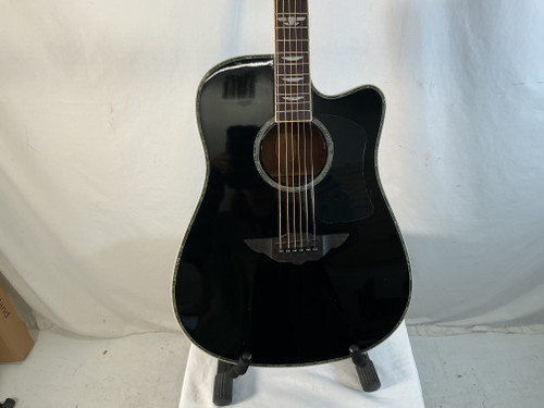 Vist Large View of Product Image Which is Used Keith Urban PLAYER Laminate Top Acoustic Guitar Black 40012-S000303969