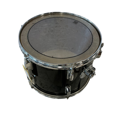 Used Rogers 12IN TOM Rack Tom Black 12" 40009-S000306961