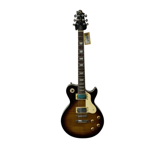 Used Samick AVION LP Type Electric Guitar Tobacco Sunburst 6-String 40009-S000306984