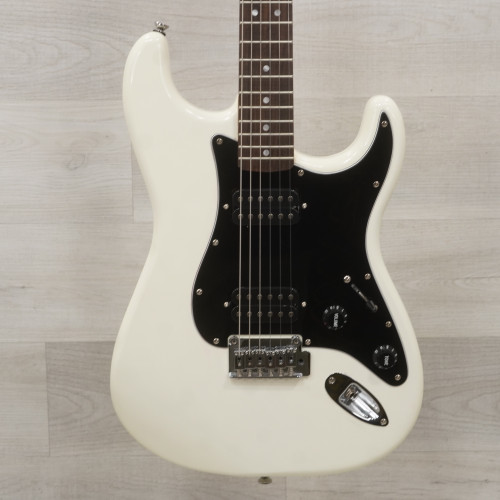 Vist Large View of Product Image Which is Used Squier Affinity Series Stratocaster HH Electric Guitar White 40015-S000328621