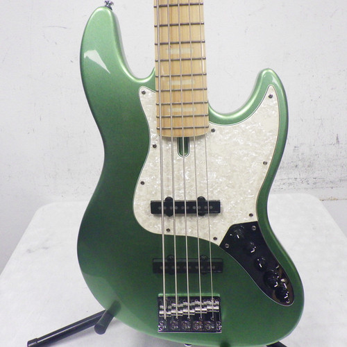 Used Sire Marcus Miller V7 Green 5 String Bass 40042-S000259410