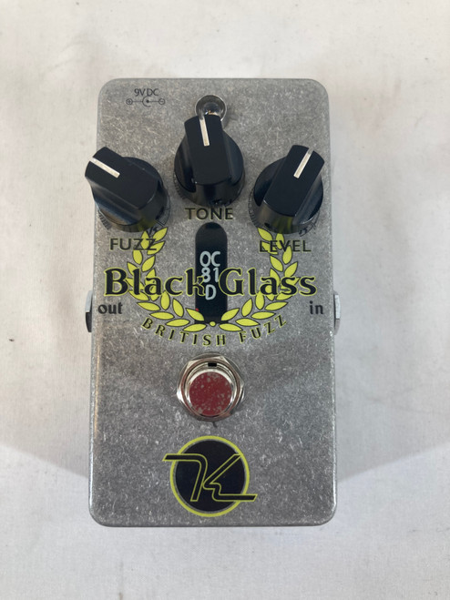 Used Keeley Black Glass OC81D Distortion Pedal 41127-S000057777