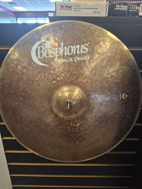 Used Bosphorus BLACK PEARL 21 INCH 1960 GRAMS Ride Cymbal 21" 41116-S000048747